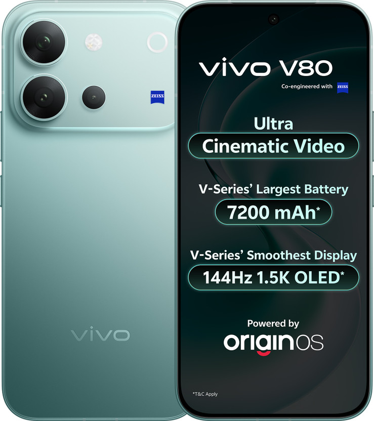 Vivo V80 view 3