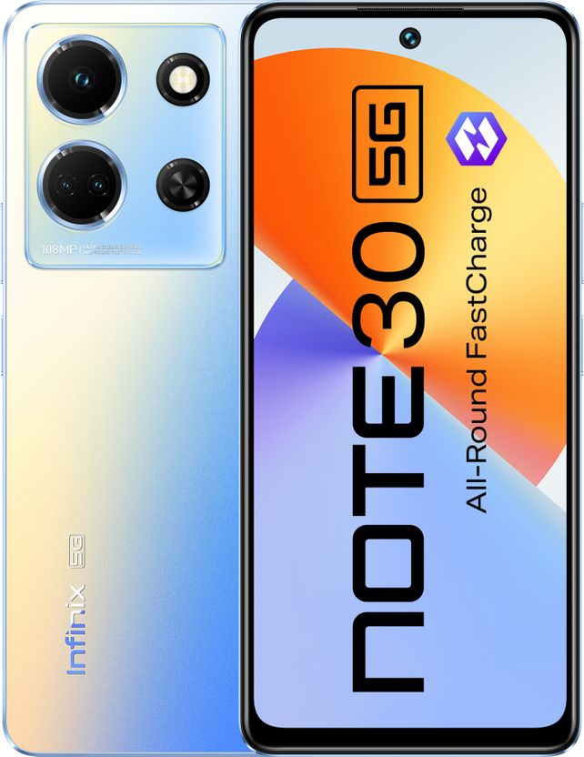 Infinix Note 30 5G 128GB 4GB RAM Sunset Gold - Image 9