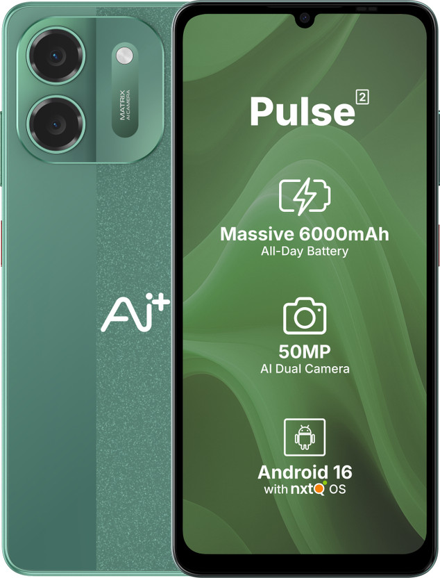Ai+ Pulse 2 (Green, 64 GB)
