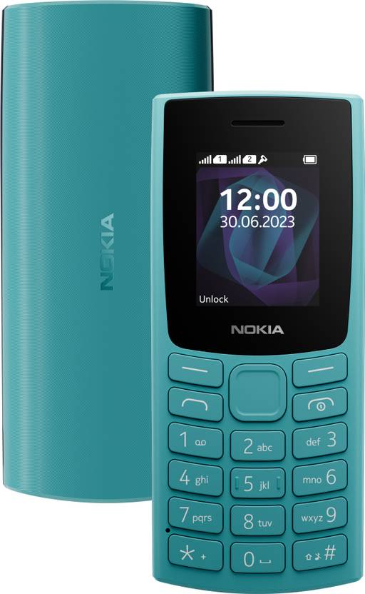Nokia 105 Single SIM, Keypad Mobile Phone with Wireless FM Radio ( 32 GB Storage, 32 GB RAM