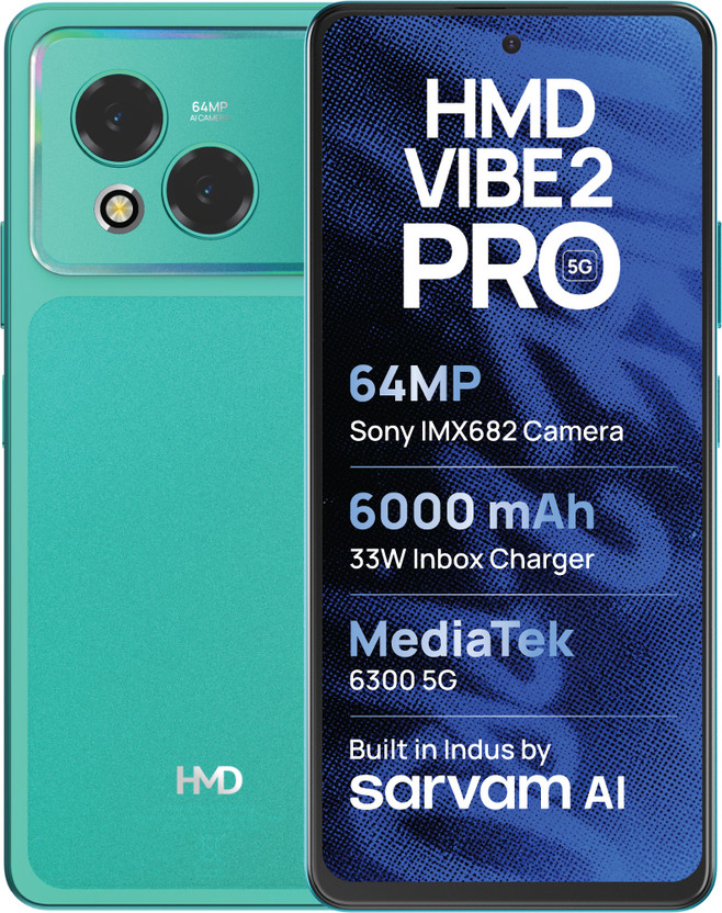 HMD Vibe2 Pro 5G (128 GB Storage, 6 GB RAM) Online at Best Price On Flipkart.com