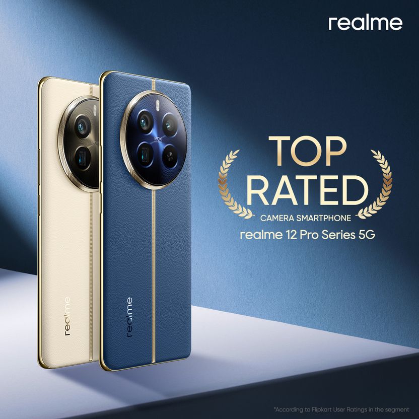 realme 12 Pro+ 5G (256GB, 12GB RAM, Beige) - Image 3