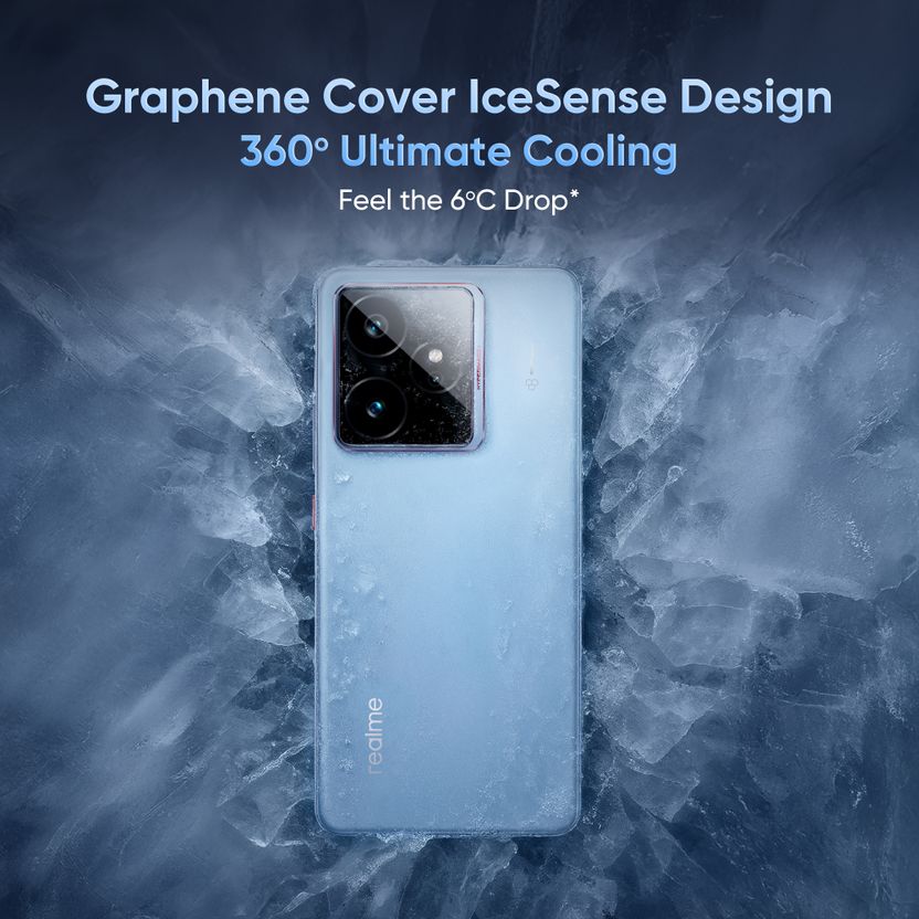 realme GT 7 256GB 12GB RAM Icesense Blue - Image 9
