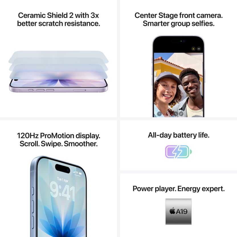 Apple iPhone 17 (Mist Blue, 256 GB) - Image 6