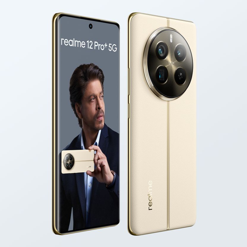 realme 12 Pro+ 5G (256GB, 12GB RAM, Beige) - Image 2