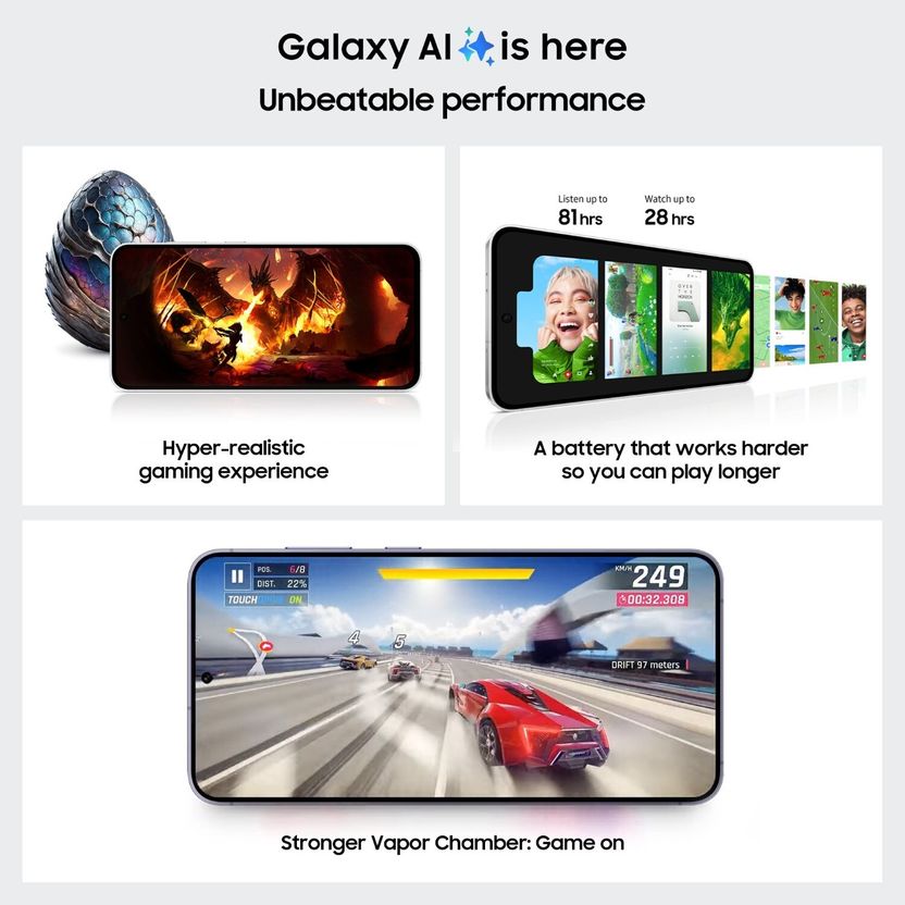 Samsung Galaxy S24 FE 5G 256GB 8GB RAM Blue - Image 8