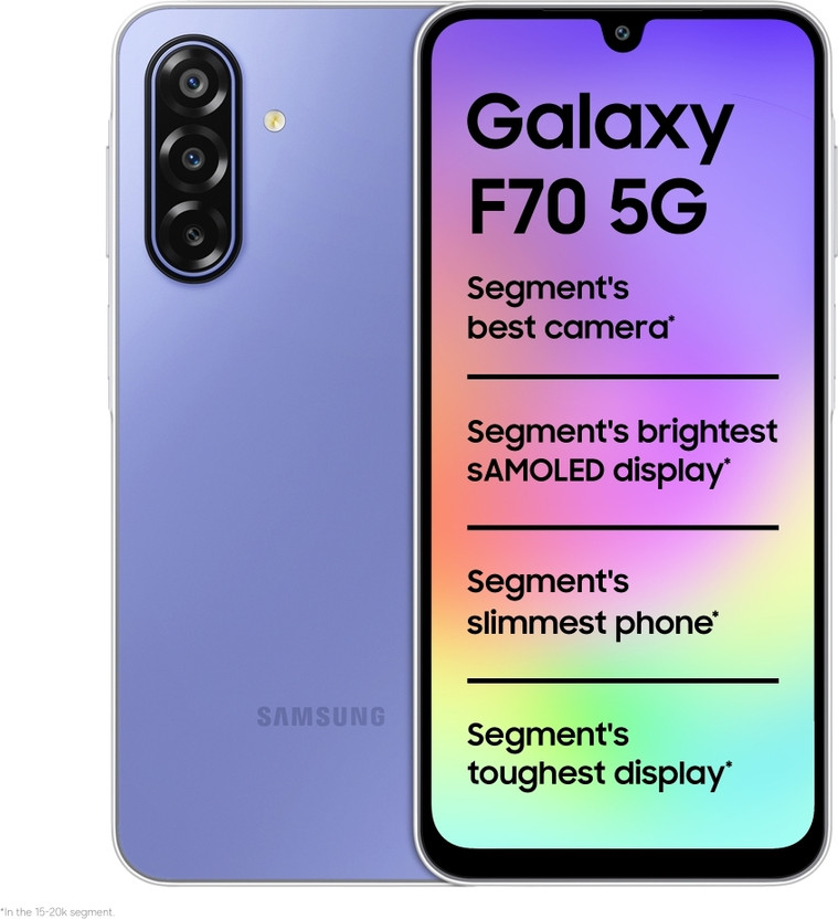 Samsung Galaxy F70 5G view 3
