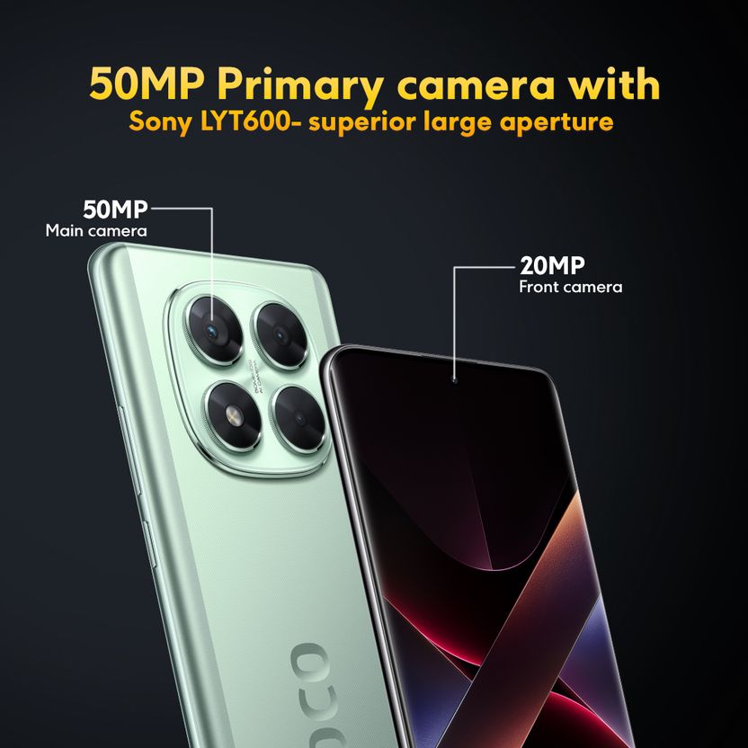 POCO X7 5G 128GB 8GB RAM Cosmic Silver - Image 7