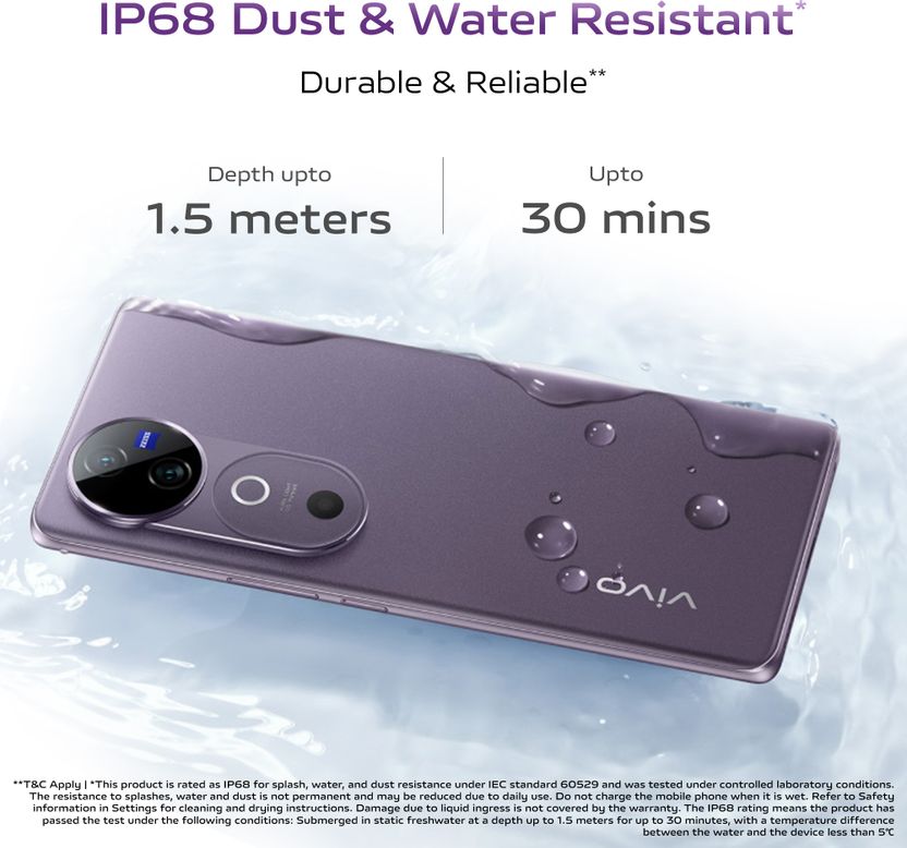 vivo V40 5G 128GB 8GB RAM Purple - Image 5
