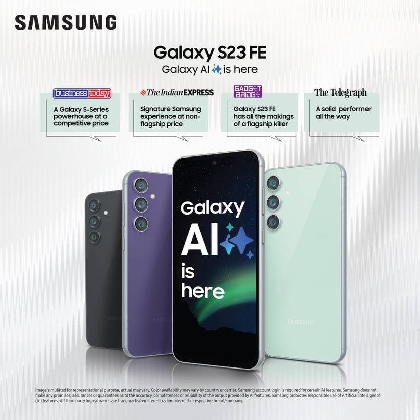 Price History of Samsung Galaxy S23 FE (Mint, 256 GB) from