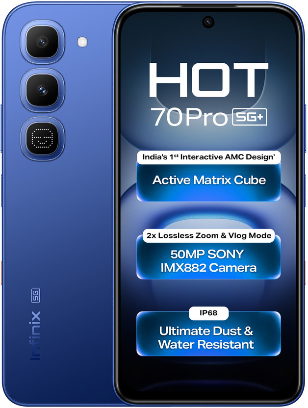 Infinix Hot 70 Pro 5G view 3