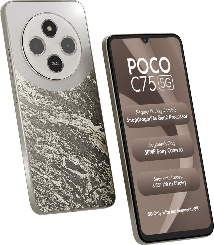 POCO C75 5G (Aqua Bliss, 64 GB, 4 GB RAM) - Image 7
