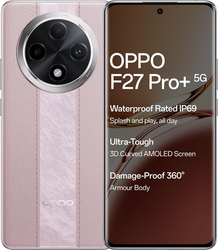 OPPO F27 Pro+ 128GB 8GB RAM Dusk Pink - Image 1