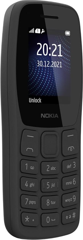 Nokia 105 क्लासिक विदाउट चार्जर (चारकोल) - Image 3