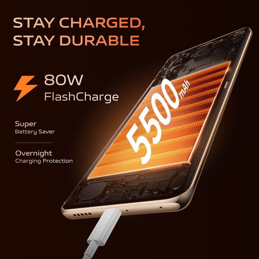vivo T3 Pro 5G 256GB 8GB RAM Sandstone Orange - Image 5