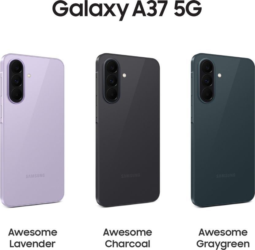 Samsung Galaxy A37 5G 128GB 8GB RAM Black - Image 3