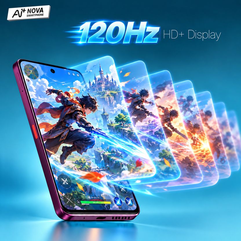 Ai+ Nova 2 Power 5G (Deep Purple, 128 GB, 8 GB RAM) - Image 5