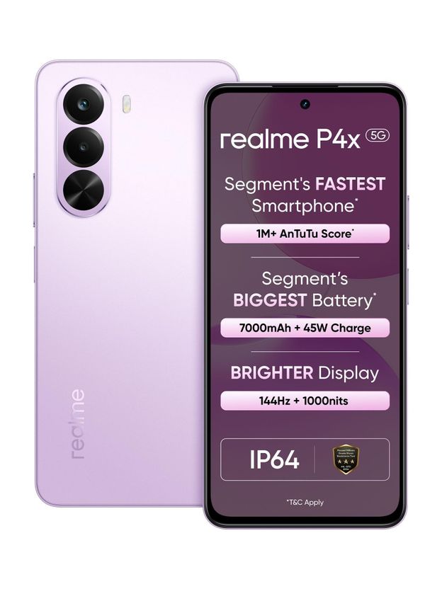realme P4x 5G 128GB 6GB RAM Lake Green - Image 6