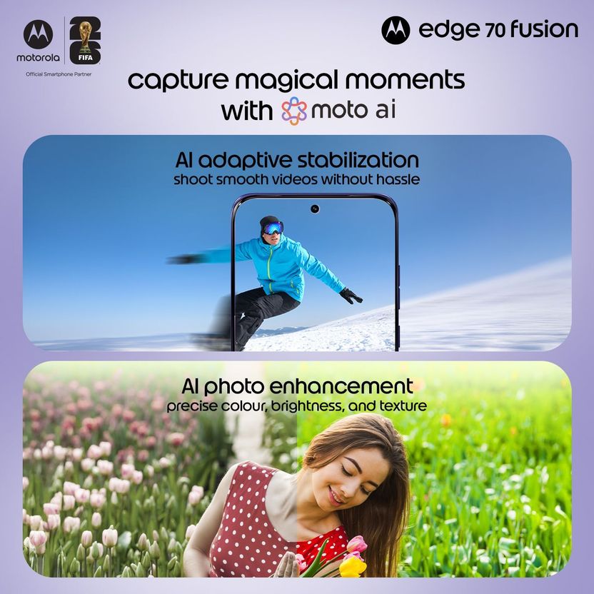 Motorola Edge 70 Fusion 128GB Blue - Image 7