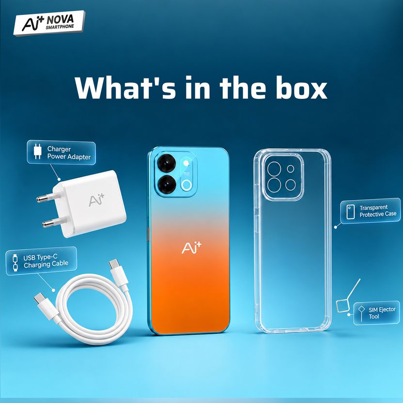 Ai+ Nova 2 Power 5G (Blue Fusion, 128 GB) (8 GB RAM) - Image 9