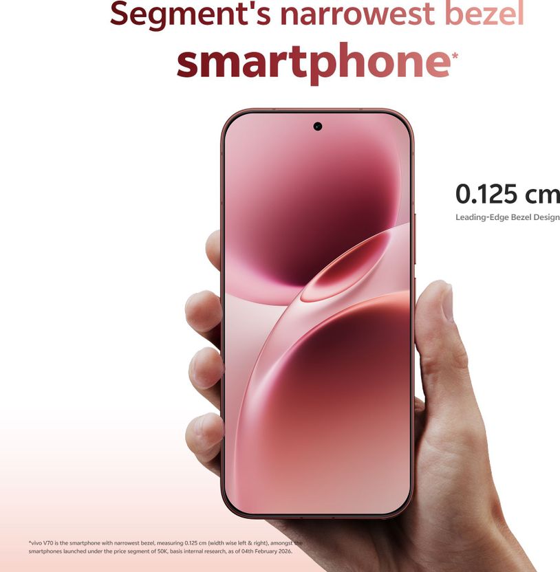 vivo V70 256GB 8GB RAM (Passion Red) - Image 8