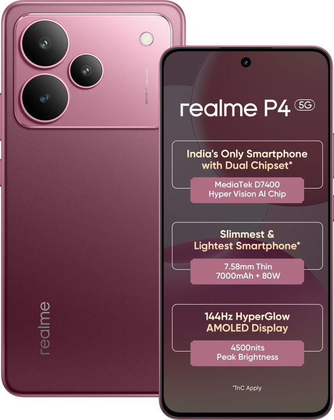realme P4 5G 128GB 6GB RAM Steel Grey - Image 6