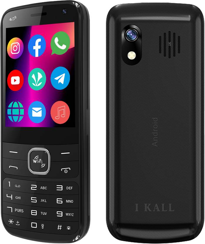 I Kall K555 TOUCH AND TYPE Smartphone ( 16 GB Storage, 2 GB RAM