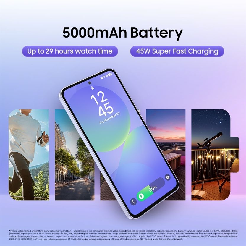 Samsung Galaxy A36 5G 128GB 8GB RAM Lavender - Image 10
