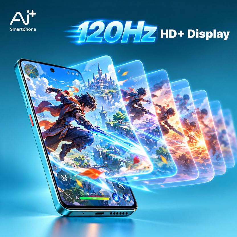 Ai+ Nova 2 Power 5G (Blue Fusion, 128 GB) (8 GB RAM) - Image 5