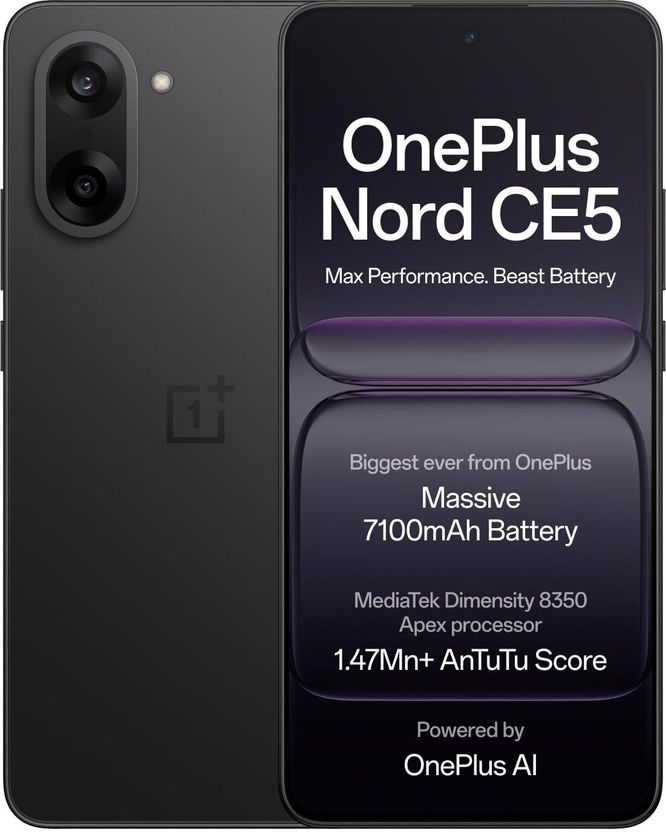 OnePlus Nord CE5 5G 128GB 8GB RAM Black - Image 1