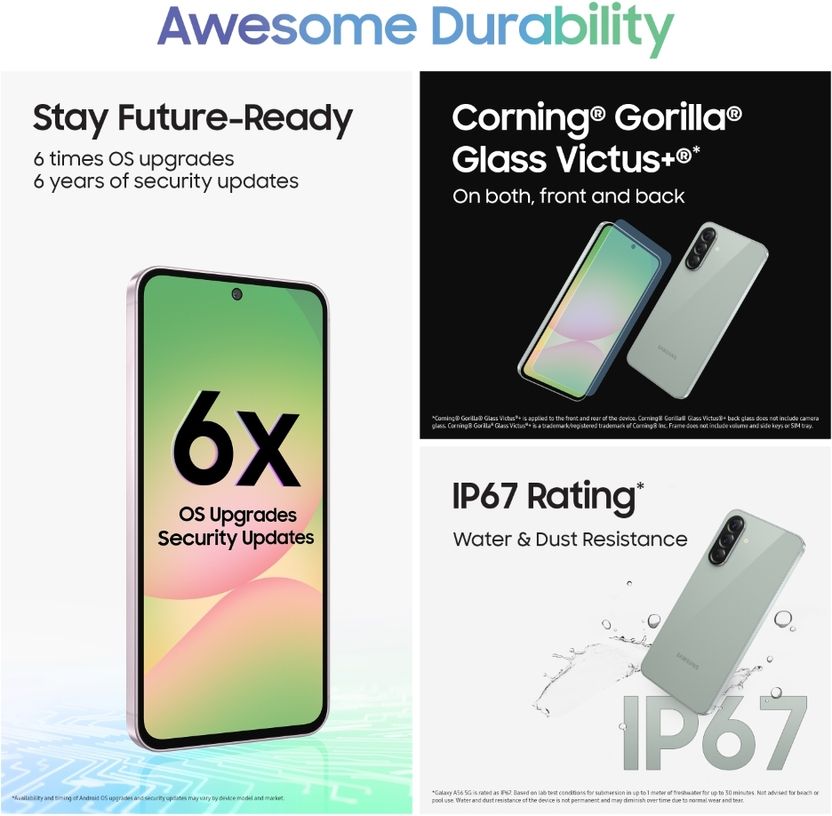Samsung Galaxy A56 5G 256GB 8GB RAM Olive - Image 7