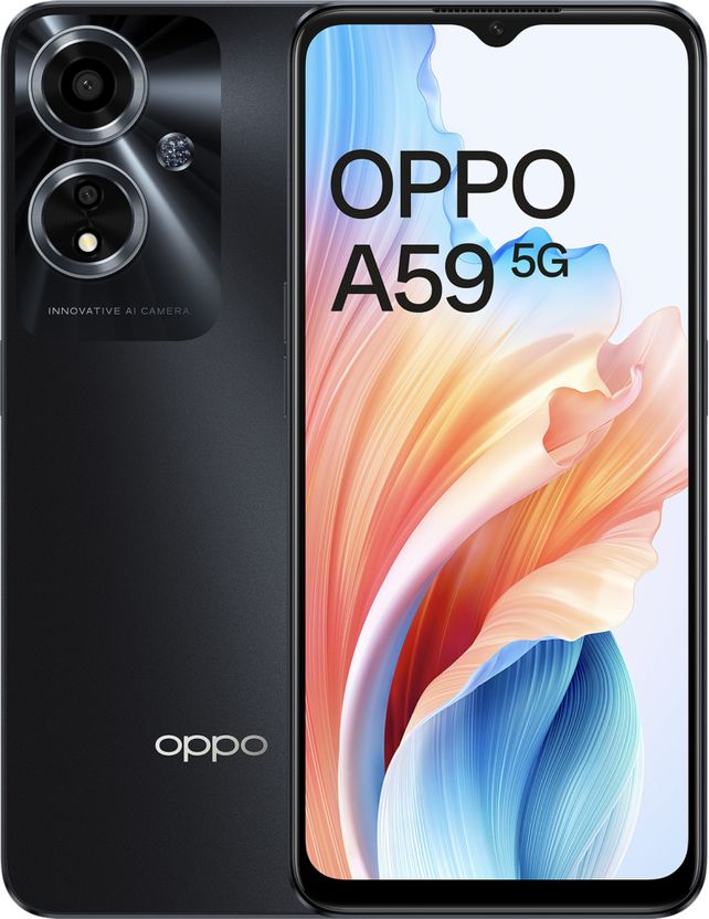 OPPO A59 5G 128GB 6GB RAM Black - Image 1