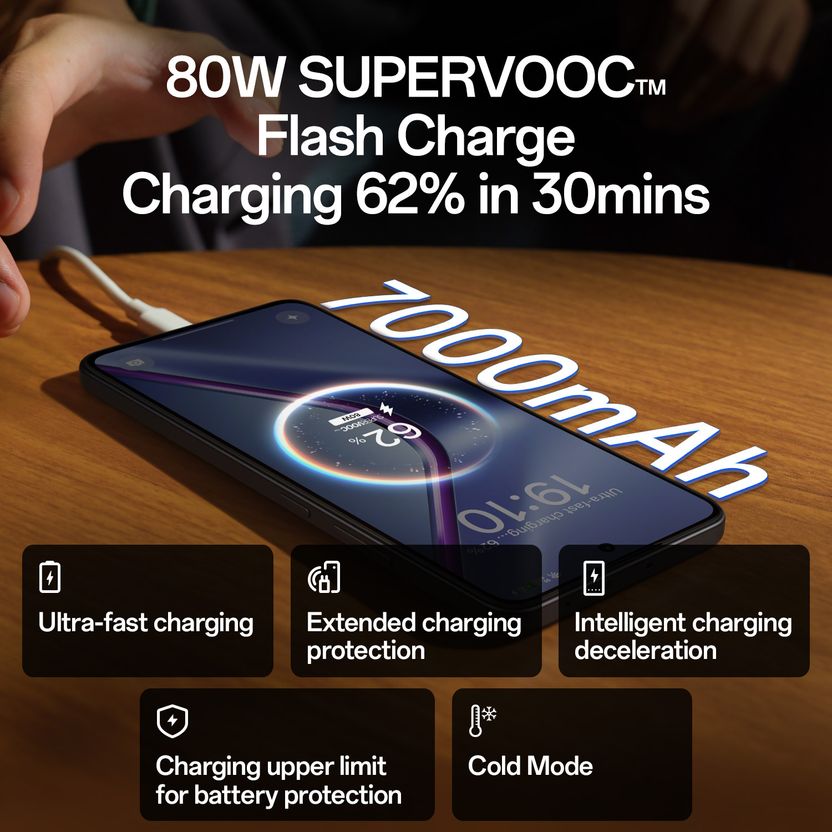 OPPO K13 5G 7000mAh 80W SUPERVOOC - Image 5