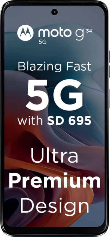 Motorola G34 5G 128GB 4GB RAM Ice Blue - Image 2