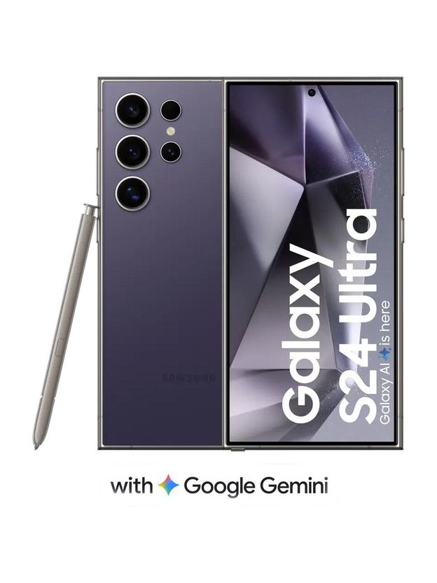 Samsung Galaxy S24 Ultra 5G 256GB 12GB RAM (Titanium Violet) - Image 1