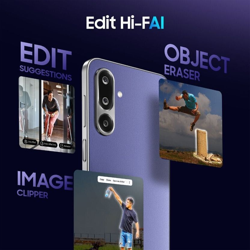 Samsung Galaxy F36 5G 128GB 6GB RAM Violet - Image 3