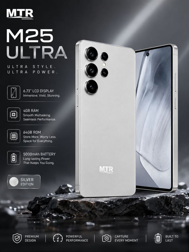 MTR M25 ULTRA 32GB 3GB RAM Dark Blue - Image 5