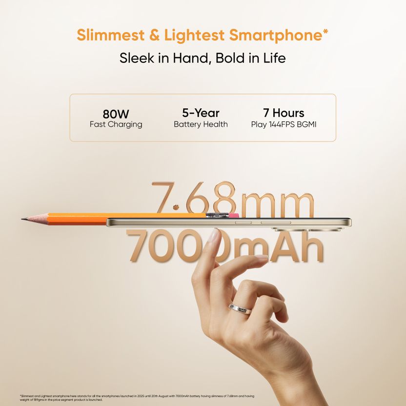 realme P4 Pro 5G 256GB 8GB RAM Birch Wood - Image 8
