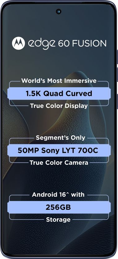 Motorola Edge 60 Fusion 5G (256GB, 12GB RAM, Slipstream) - Image 2
