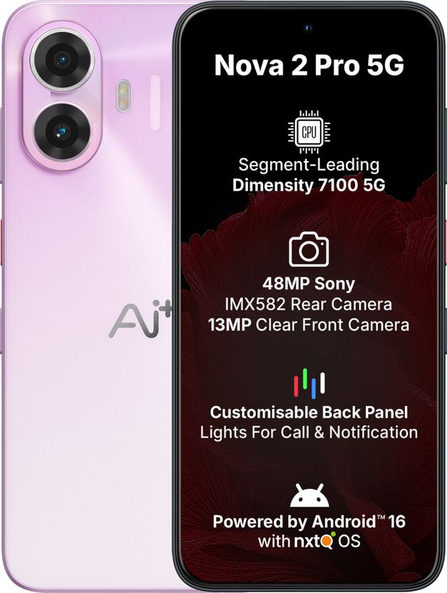 Ai+ Nova 2 Pro 5G 128GB 8GB RAM Purple - Image 1