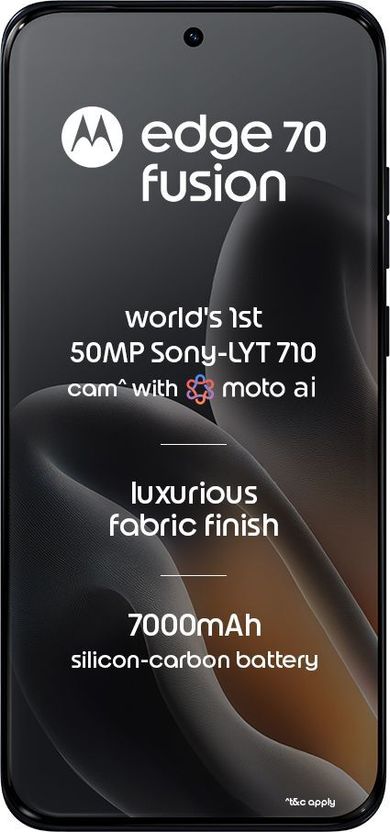 Motorola Edge 70 Fusion Snapdragon 256GB Pantone SILHOUETTE - Image 2