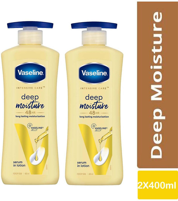 Vaseline Intensive Care Deep Restore Lotion Gives Non-Greasy &