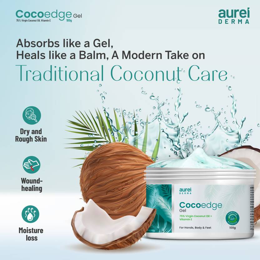 AuraLife Cocoedge Gel For Hands, Body & Feet