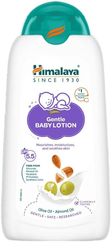 Himalaya Men Baby Lotion With Olive Oil & Almond Oil For