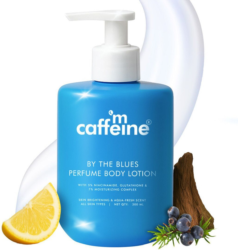 mCaffeine By the Blues Brightening Perfume Body Lotion
