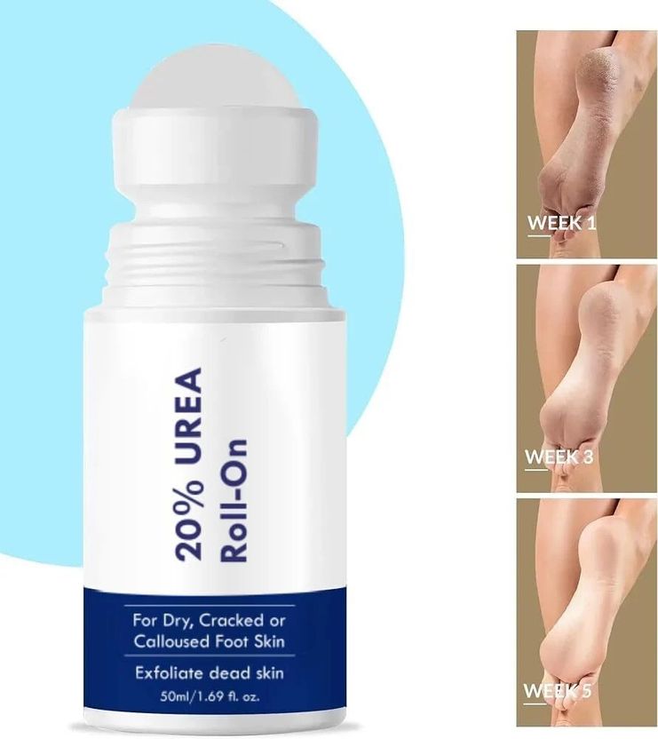 Hairlusy Cracked Heel Repair Roll-On | 20% Urea, 2% Lactic Acid, ...more - Image 4