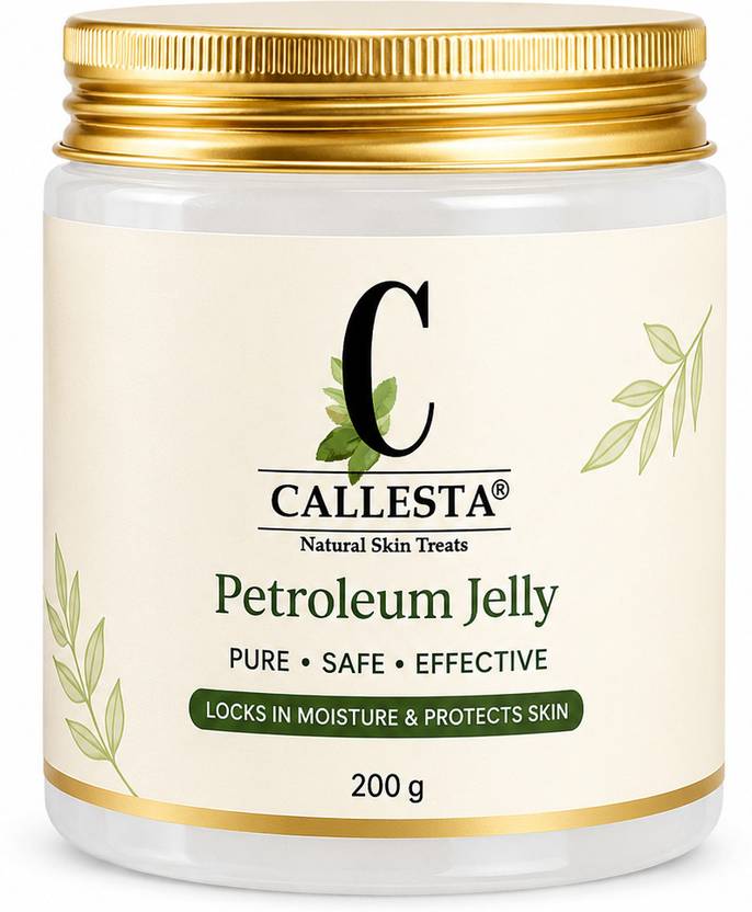 Callesta Petroleum Jelly for Dry Skin & Lips | Skin Protectant for Rough Heels & Elbows