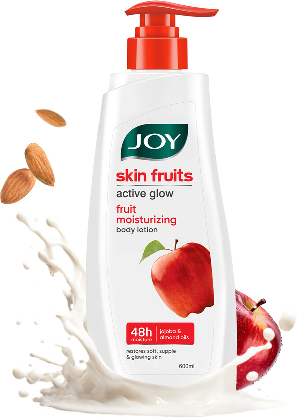 Joy Active Glow Fruits Moisturizing Body Lotion For All Skin