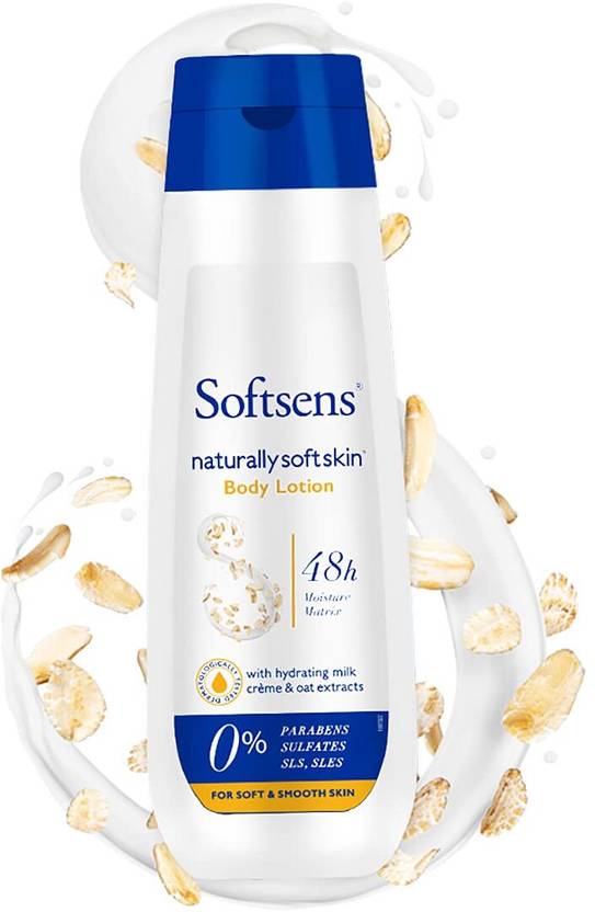 Softsens Naturally Soft Skin Body Lotion | 48H Moisturization, For Men & Women | 200ml