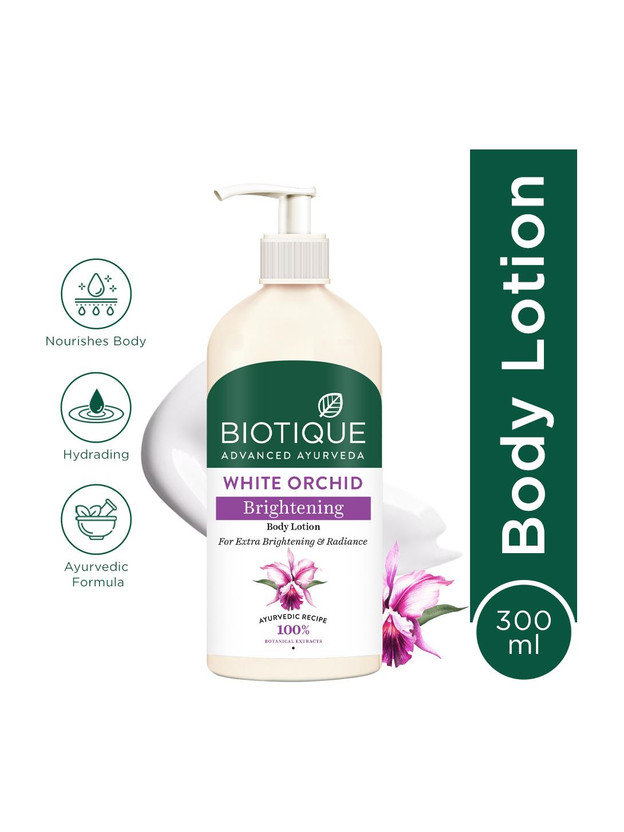 Click to enlarge BIOTIQUE White Orchid Brightening Body Lotion|Brightening & Radiance|24H Deep Moisture - Price in India, Buy BIOTIQUE White Orchid Brightening Body Lotion|Brightening & Radiance|24H Deep Moisture Online In India, Reviews, Ratings & Features